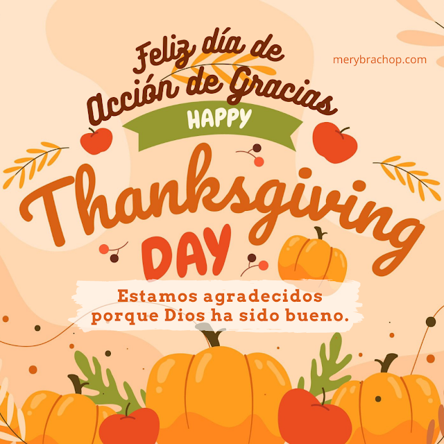 frases cristianas de agradecimiento a Dios happy thanksgiving feliz dia de gracias