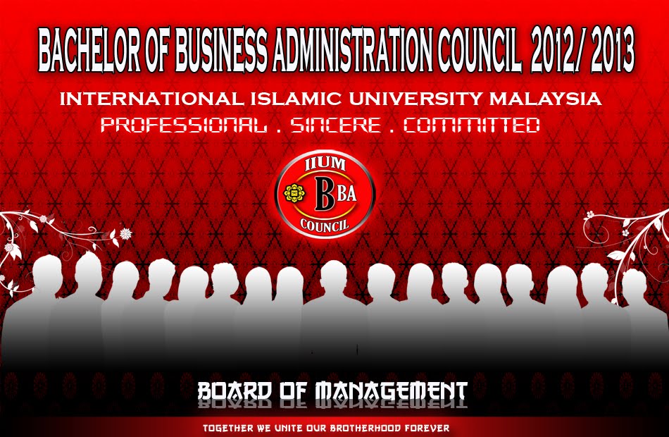 Bachelor of Business Administration Council IIUM