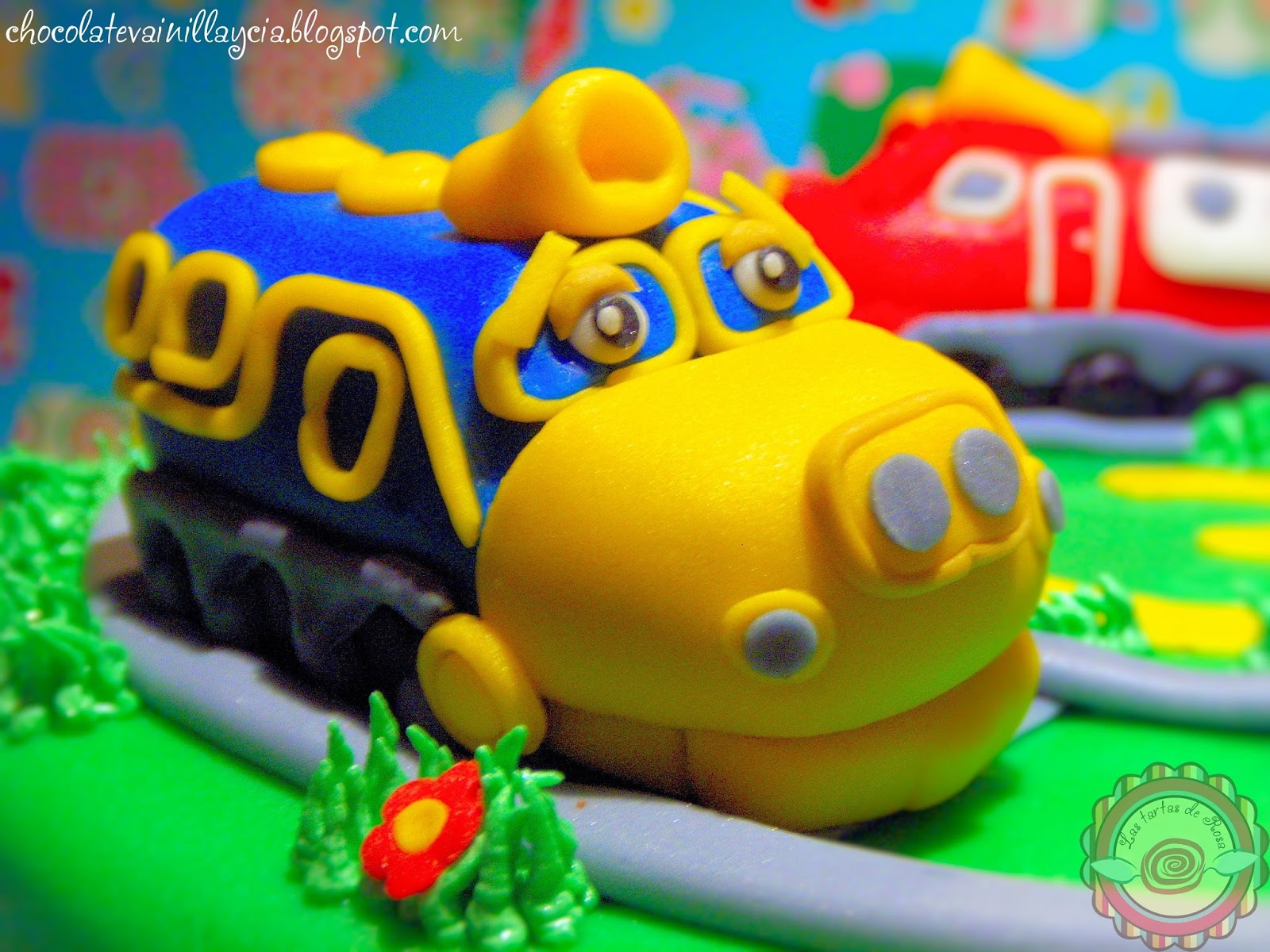 Las tartas y pasteles de Rosa: Tarta Chuggington
