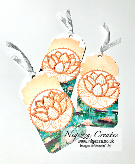 Nigezza Creates with Stampin' Up! & Lilly Impressions, Lovely Lily Pad and Lily Pad dies