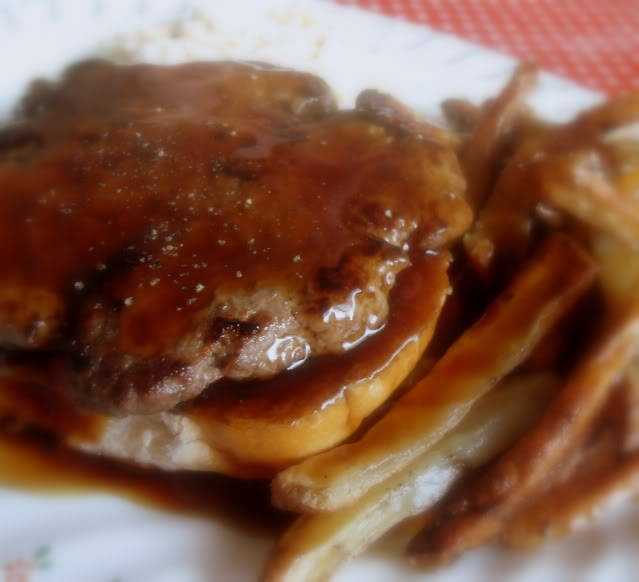 Hot Hamburger Platter with Fries and Coleslaw The English Kitchen