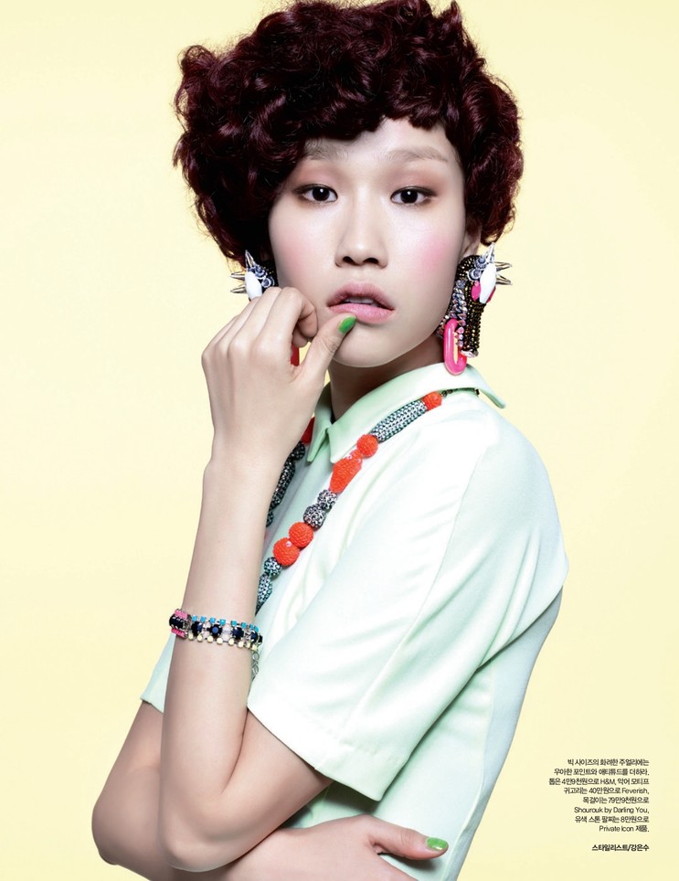Fashion Editorial : Won Kyoung Kim for Harper's Bazaar Korea March 2012 ...