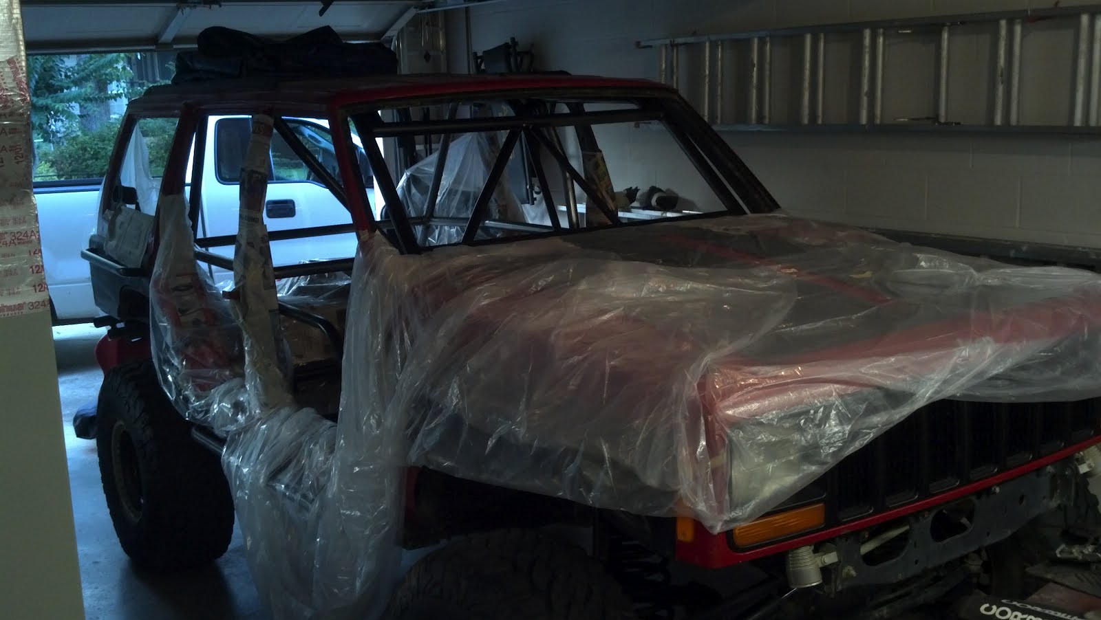 Unavailable for Comment Roll Cage Paint Preperation