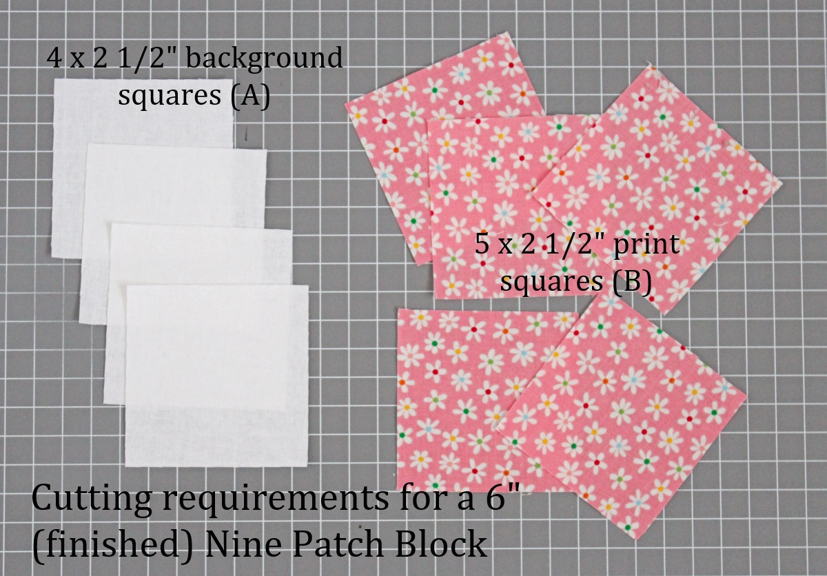 {Classic Quilt Blocks} Nine Patch - A Tutorial - Threadbare Creations