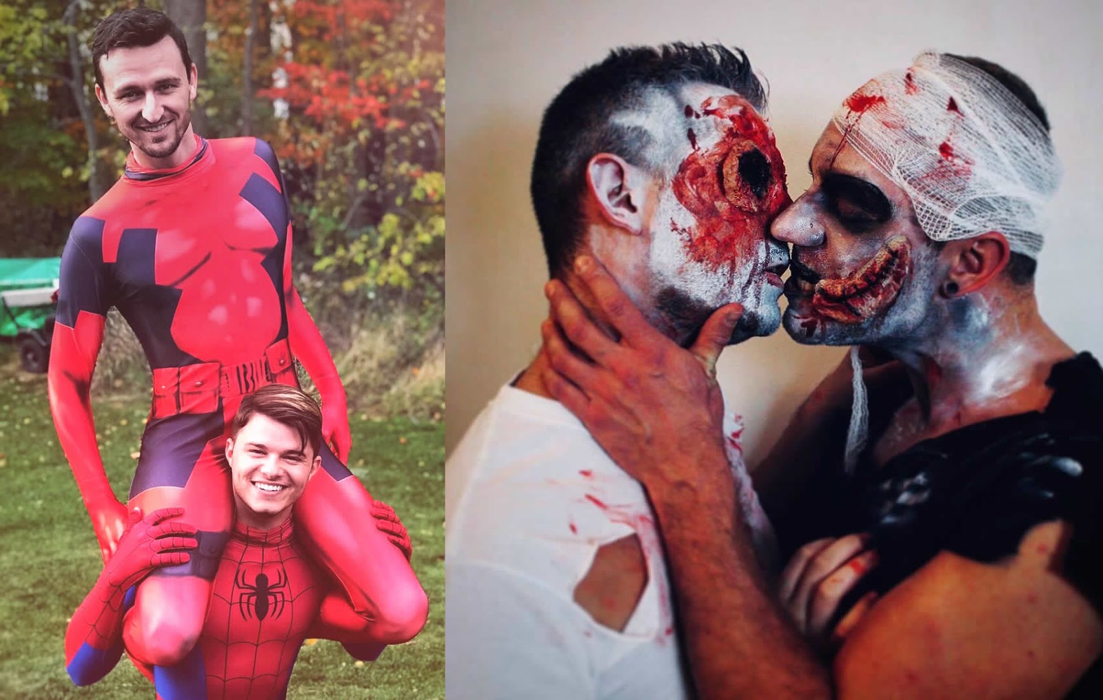 13 casais do mesmo sexo que arrasaram nas fantasias no Halloween 13 casais do mesmo sexo que arrasaram nas fantasias no Halloween
