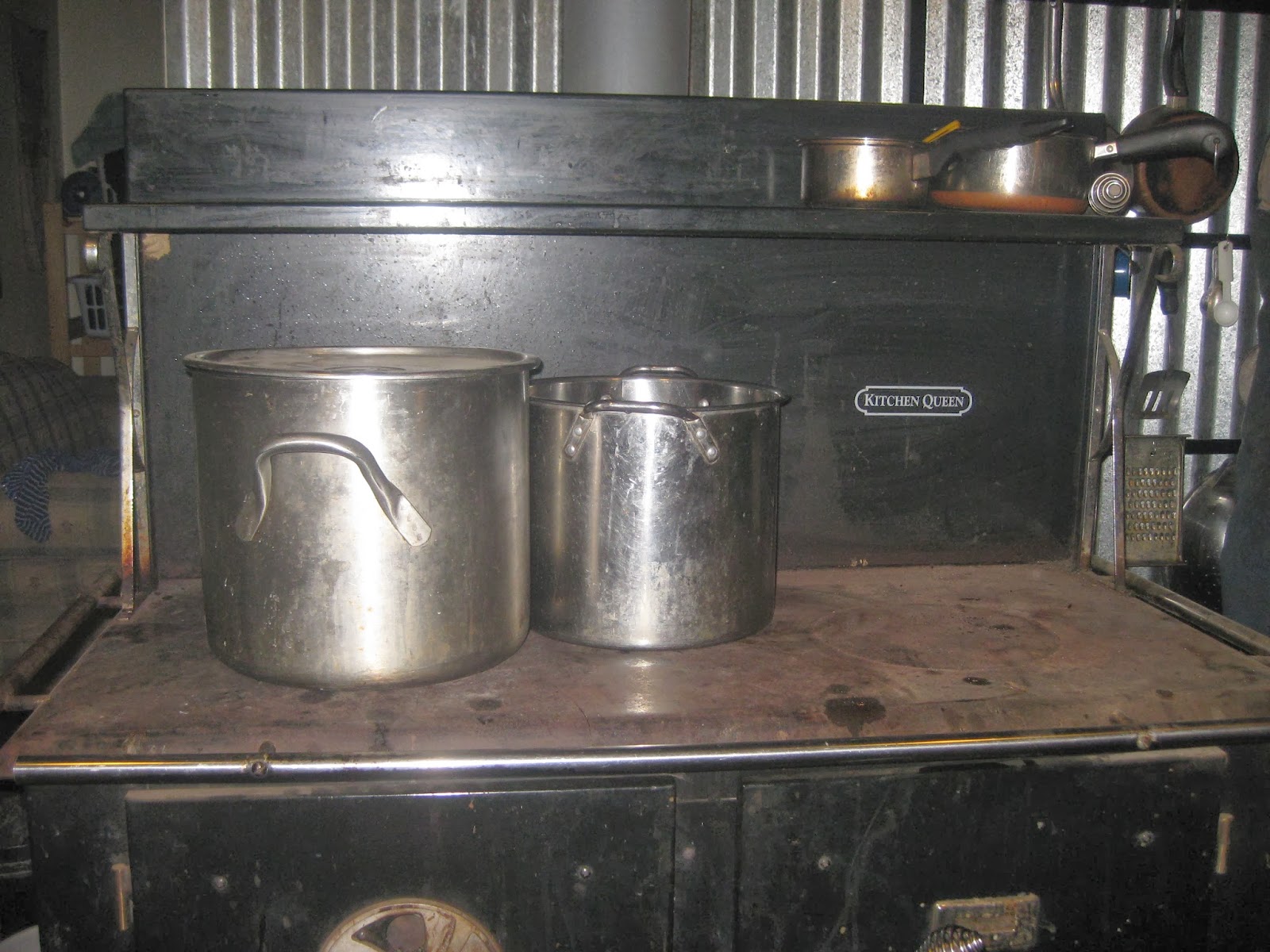 Plain and Simple Quakers On The Farm Wood Stove Maple Syrup