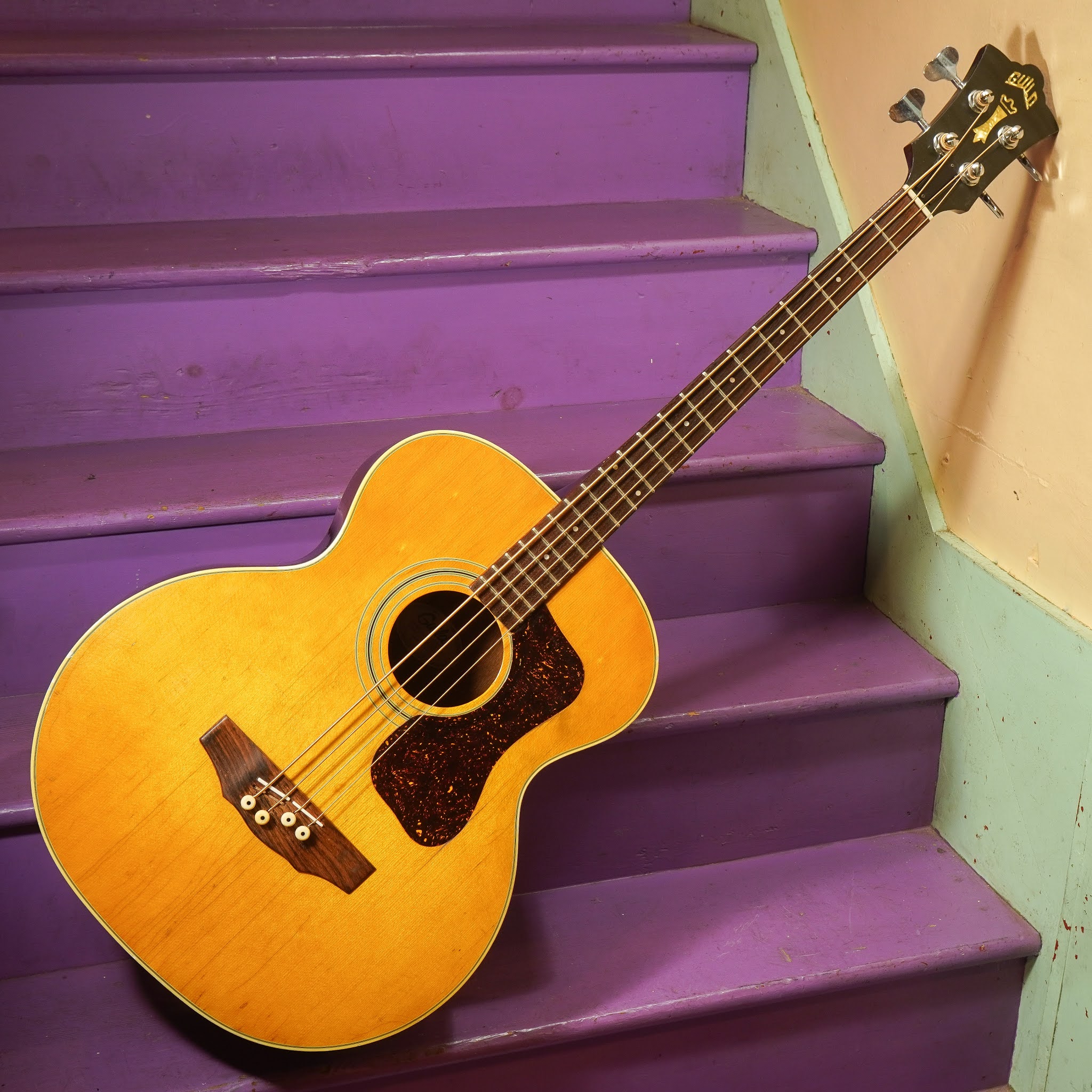 1981 Guild B50 SuperJumbo Acoustic Bass Guitar