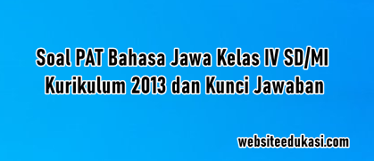 Jawaban Rangkuman Tantri Basa Kelas 4Sd : 13+ Soal Jawaban Pat Bahasa Jawa Kelas 4 K13 Tahun 2021 PNG