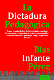 Libro "La Dictadura Pedagógica" de Blas Infante