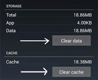 Clear Cache and Data in Android Clear Cache and Data
