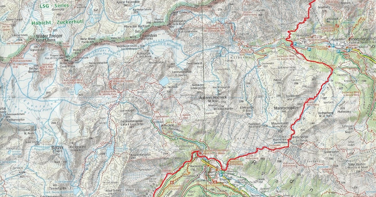 Weitwandern: Die ersten Tage in Südtirol
