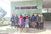 Kompak Patroli Bersama, TNI Polri Gagalkan Penyeludupan Tembako ke Timor Leste.