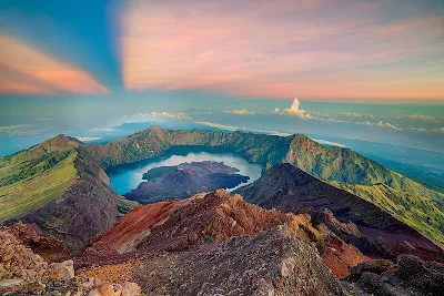 Summit Mount Rinjani 3726 meters