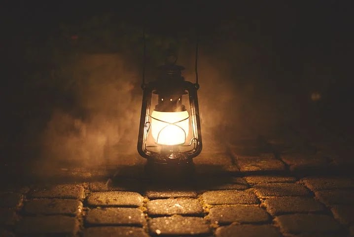 Kerosene lanterns were popular for a long time