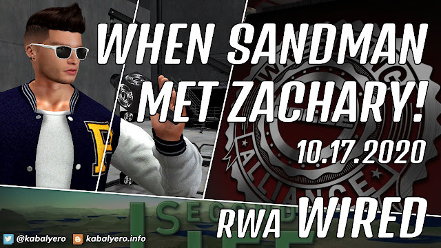Zachary Alec Shilling Aquillius & Sandman • RWA WIRED (10.17.2020) Second Life Wrestling