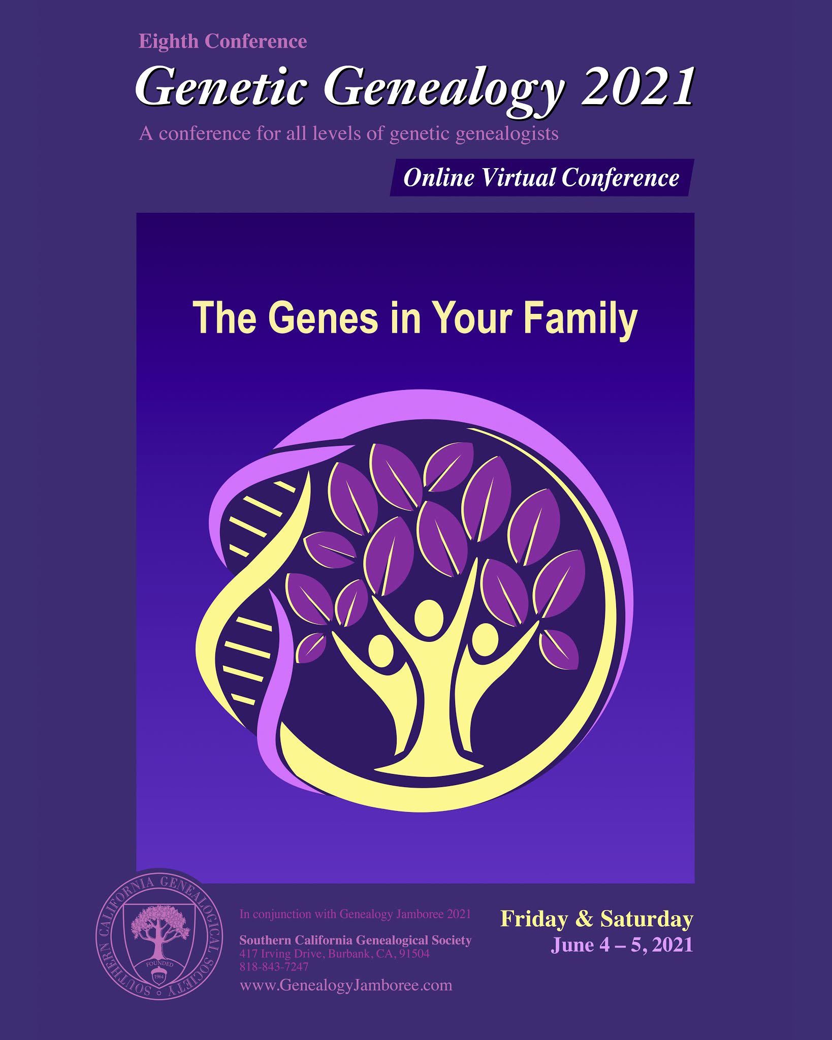 SCGSGenealogical Society Blog [CASCGS] Jamboree 2021 Virtual