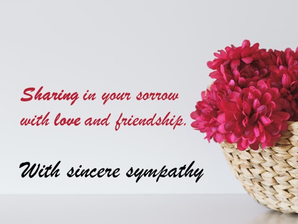 Condolence Messages for Colleague with Images