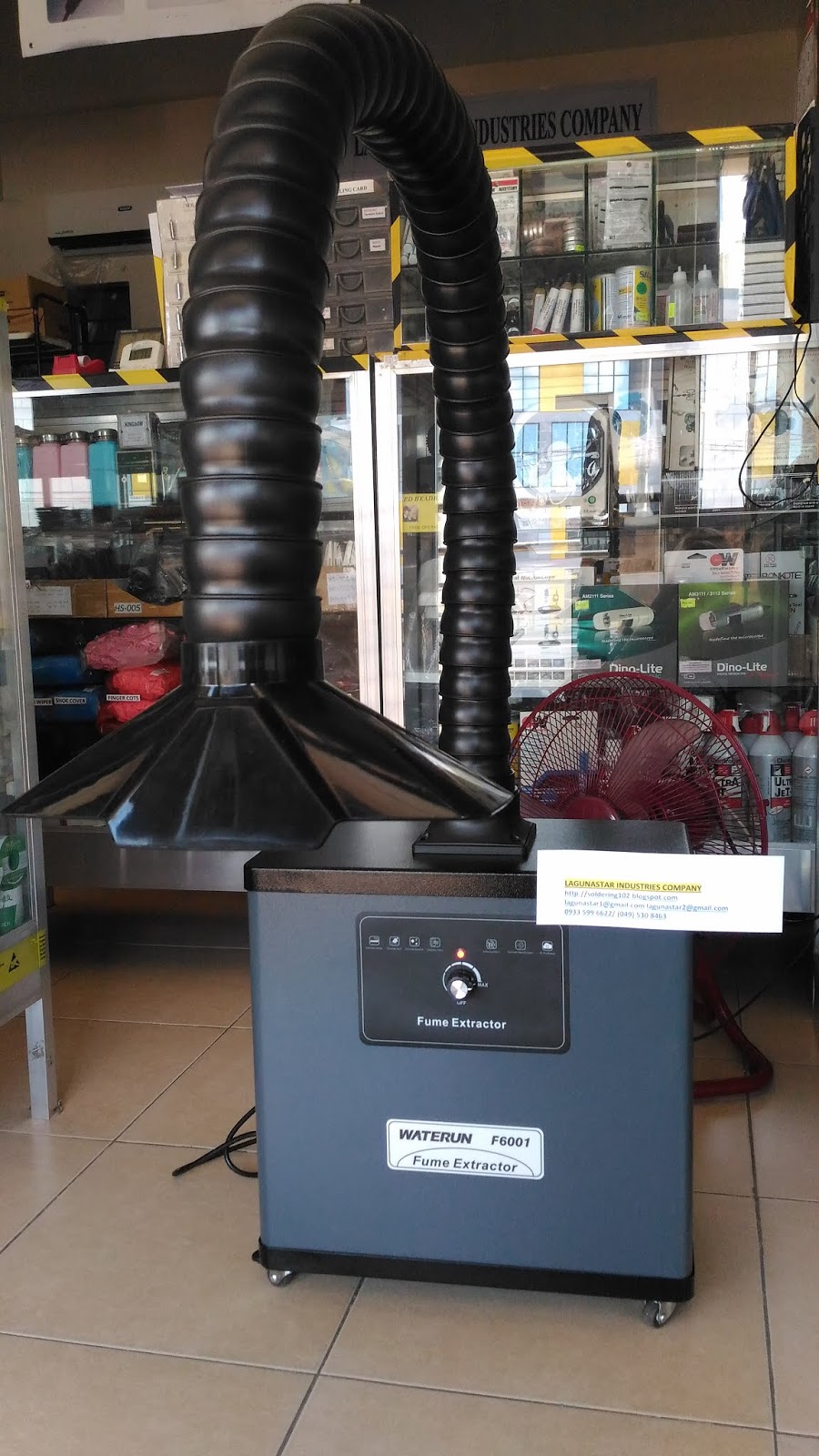 Soldering, AntiStatic, ThermoMeters Philippines WATERUN FUME