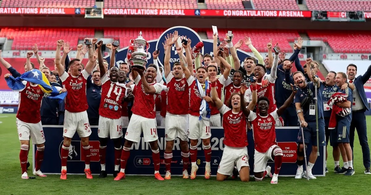 overyourhead Arsenal FA Cup Final 2020 Champions for a record