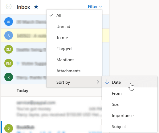Outlook.com не получает и не отправляет электронные письма