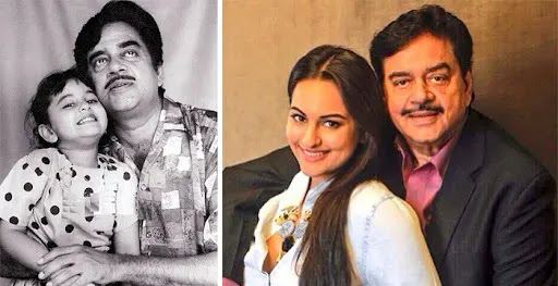 Shatrughan Sinha with his daughter Sonakshi Sinha