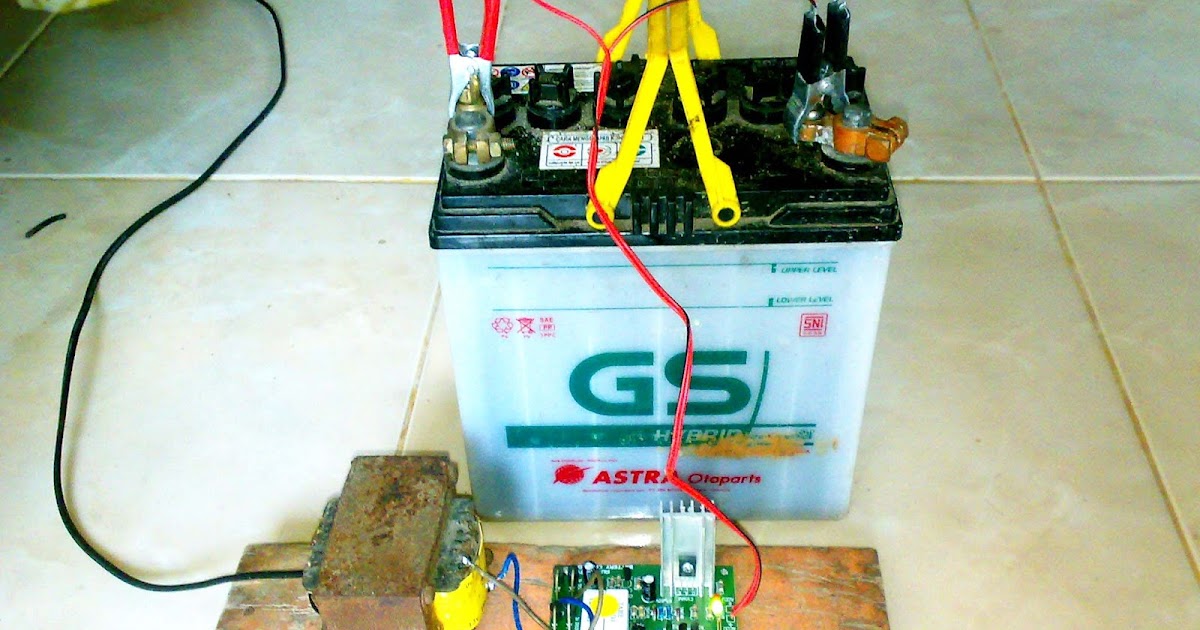 Charger Aki 12 Volt Otomatis Oemah Belajar