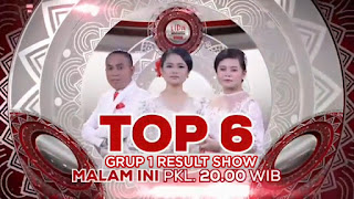 LIDA 2020 top 6 grup 1 result show yg tersenggol