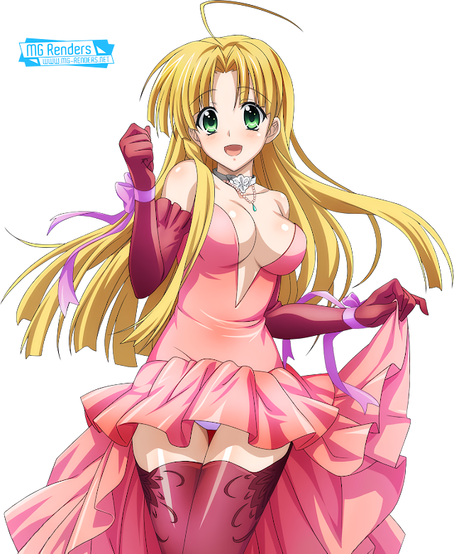 High School DxD - Asia Argento Render 78 - Anime - PNG Image without background