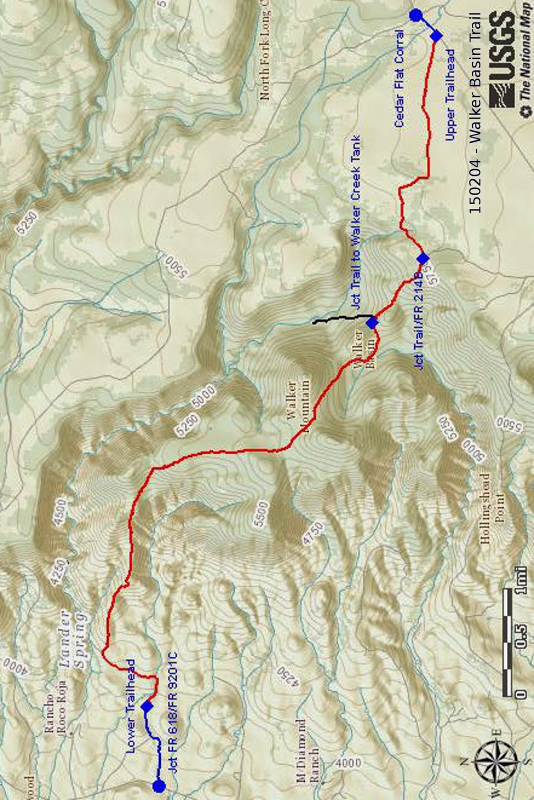 however because of the extra 0 2 miles we hiked from the corral and the misadventures along the way all of which i removed from the final gps track however because of the extra 0 2 miles we hiked from the corral and the misadventures along the way all of which i removed from the final gps track