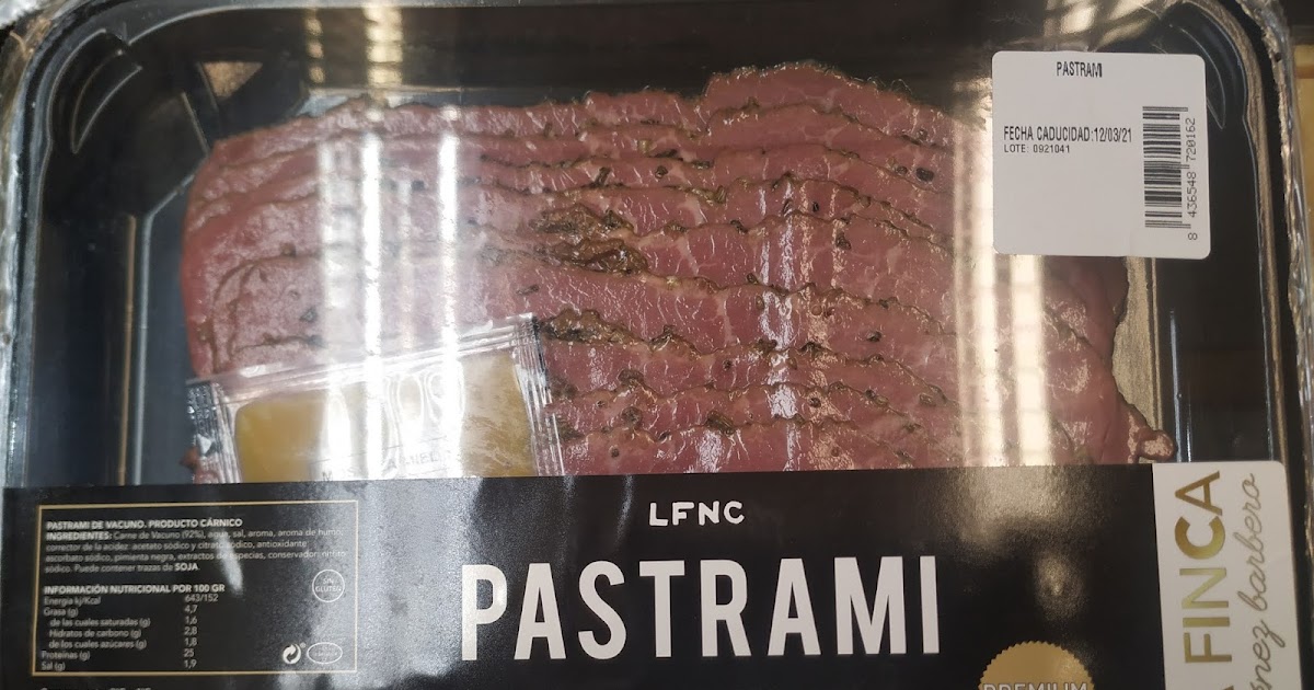 Dónde comprar pastrami I Supermercado del Corte Inglés