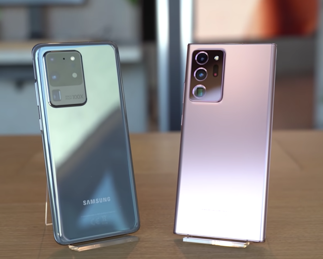 Samsung Galaxy Note 20 Ultra vs Galaxy S20 Ultra Comparison & Specs !! 