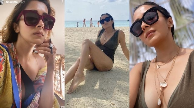Tinaa Dattaa Goes Sexy In Latest Beach Pictures From Maldives.