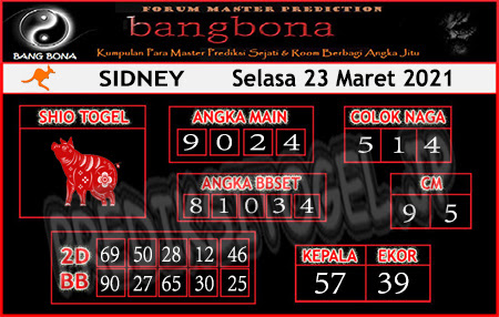 Prediksi Togel Sidney Selasa Jitu Master Togel Sidney Prediksitogel Jp