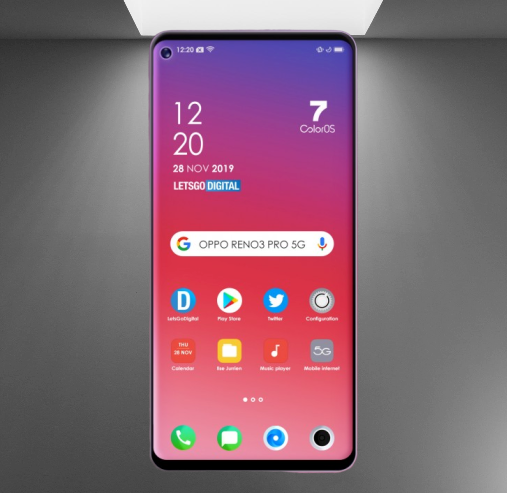 OPPO Reno3 5G And Some Of Its Specs: Leak