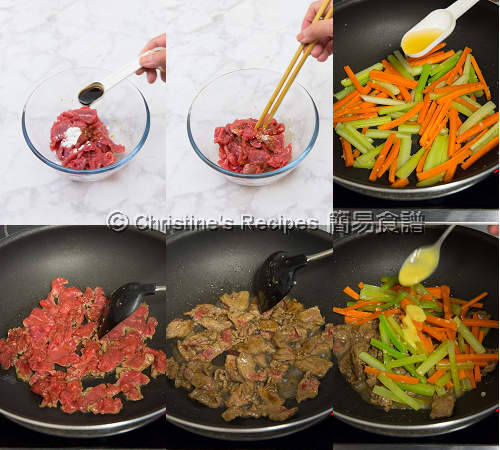 Beef Stir Fry with Mustard Sauce Procedures02