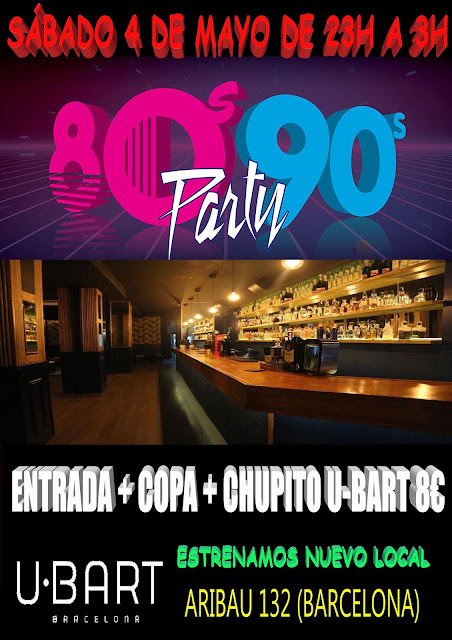 Flyer 80s 90s Party