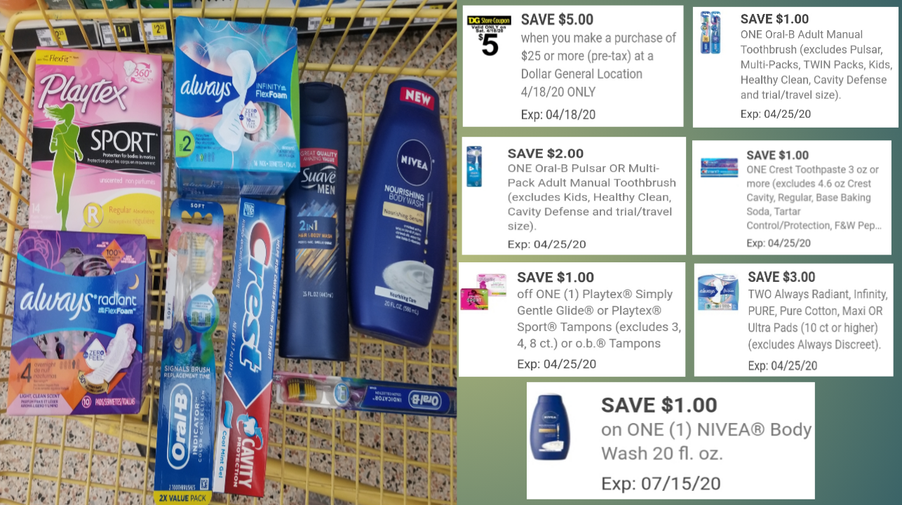 DOLLAR GENERAL 5/25 ALL DIGITAL SCENARIOS SAVING ON ESSENTIALS ITEMS