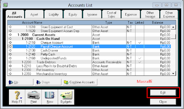 √ LangkahLangkah Membuat Akun Baru pada MYOB Mas Raffi
