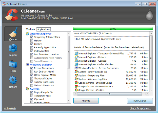 تحميل برنامج سي كلينر 2015 CCleaner لتنظيف الكمبيوتر مجانا 