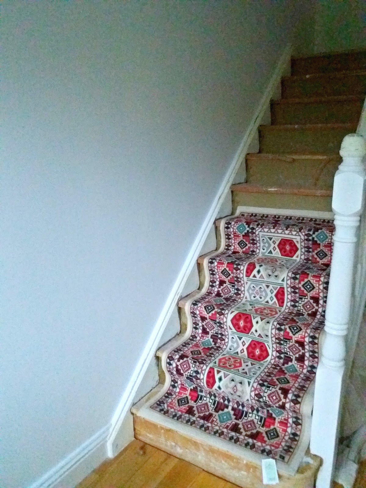 installing a stair runner yourself Make Do and DIY