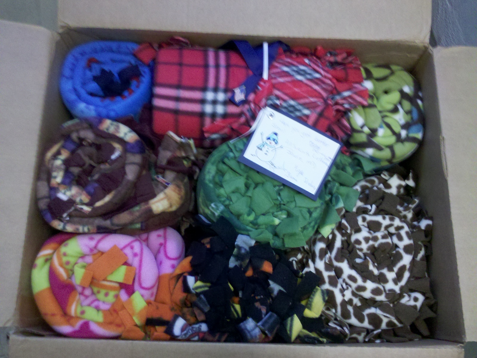 Soldiers' Angels Germany The 7th Annual Blankets of Hope Marathon