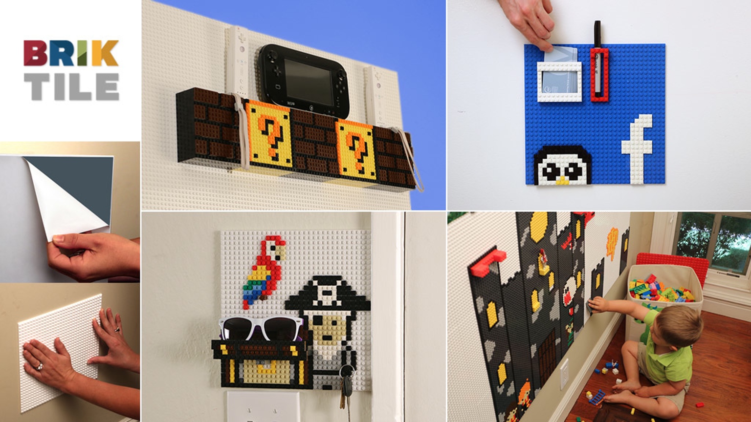 Brik Tile Saat Lego Jadi Hiasan Ghumi