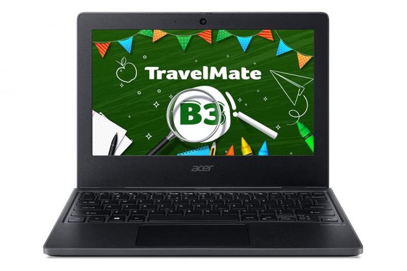 Laptop Acer TravelMate B3 TMB311-31-P49D (Pentium N5030/4GB RAM/256GB/11.6″HD/Win 11/Đen)