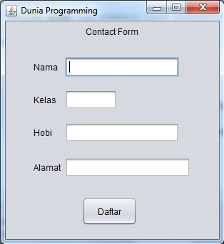 Membuat Tampilan Menarik Program Javanetbeans Dengan JTatto - Dunia ...