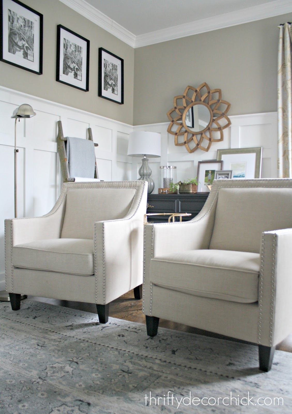 Making changes in the family room from Thrifty Decor Chick