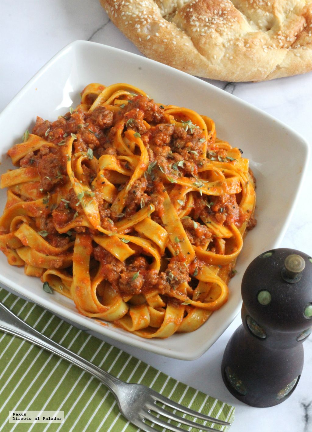 Pasta Bonici o Timpana