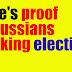 Russians hacked election: Here's government "proof"