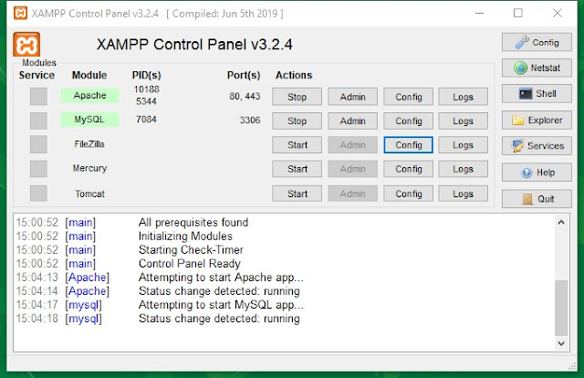 cara instal xampp