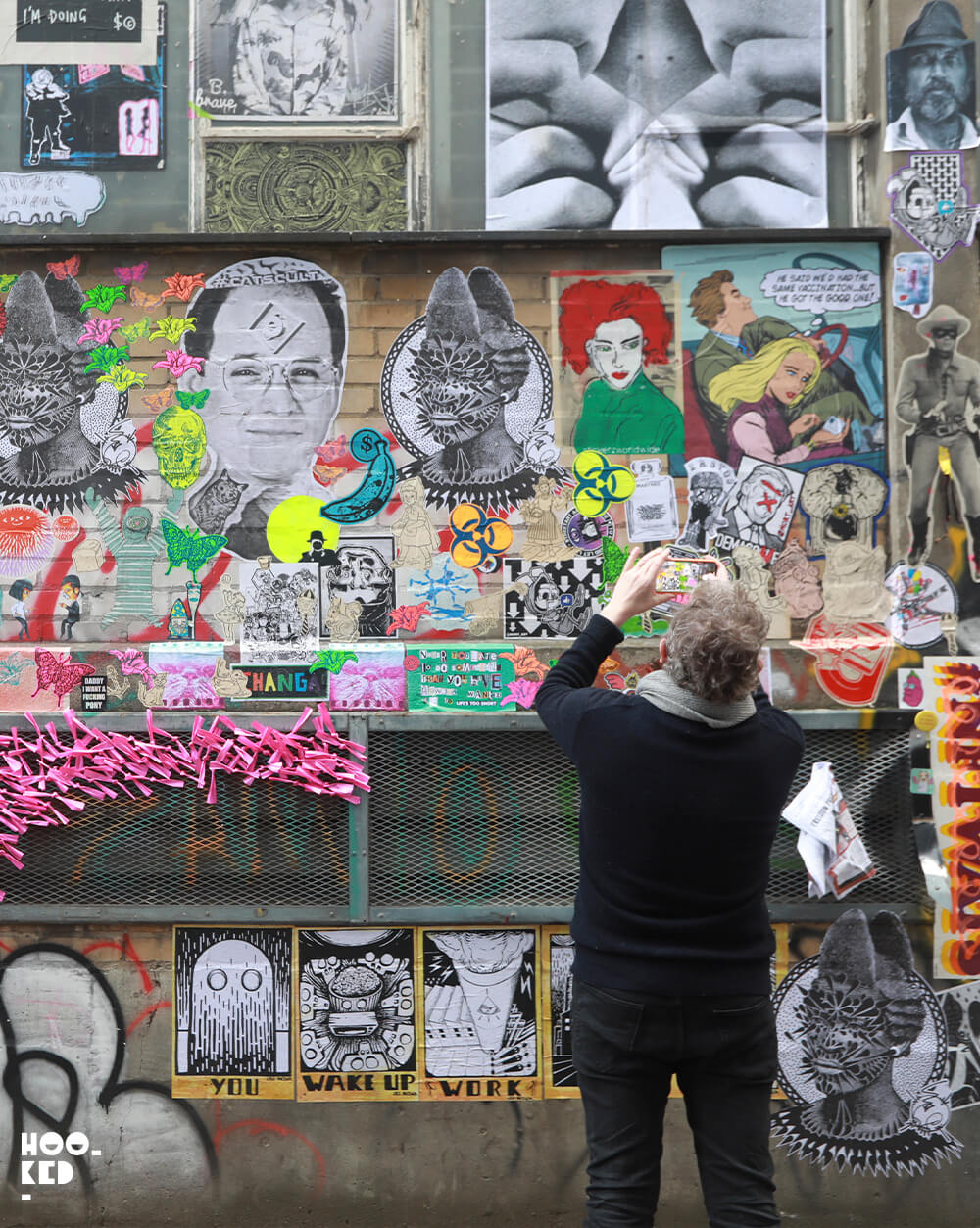 Street Art at the London International Paste up Festival Hookedblog