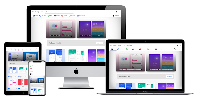 Masign Asuka Blogger Template